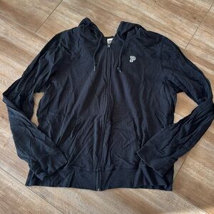 Victoria’s Secret pink full zip up - size large
